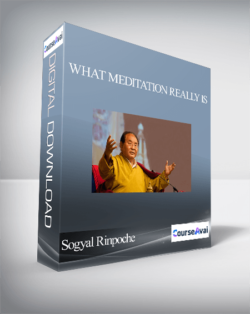 Sogyal Rinpoche - What Meditation Really Is