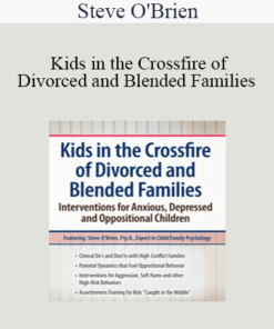 Steve O'Brien - Kids in the Crossfire of Divorced and Blended Families: Interventions for Anxious