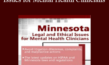 Susan Lewis - Minnesota Legal and Ethical Issues for Mental Health Clinicians