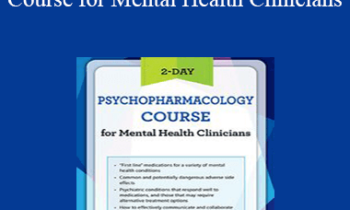 Susan Marie - 2-Day Psychopharmacology Course for Mental Health Clinicians