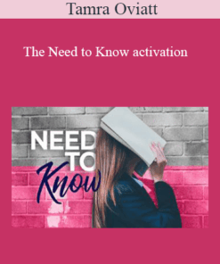 Tamra Oviatt - The Need to Know activation
