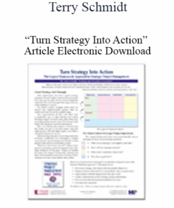 Terry Schmidt - “Turn Strategy Into Action” Article Electronic Download