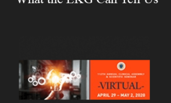 Todd Mendelson - Screening the Athlete: What the EKG Can Tell Us