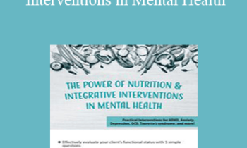 Vicki Steine - The Power of Nutrition & Integrative Interventions in Mental Health