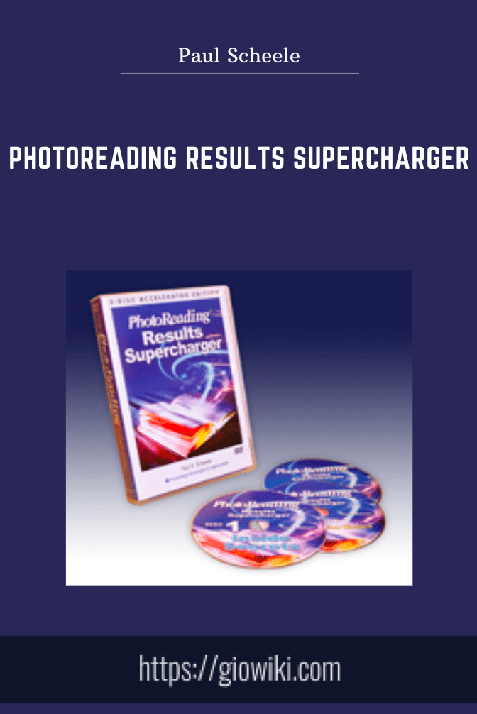 PhotoReading Results Supercharger  -  Paul Scheele