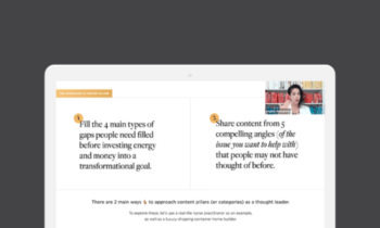 3 - Day Thought Leadership Content Strategy Course  -  Regina Anaejionu