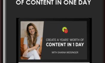 DigitalMarketer  -  Create A Year's Worth Of Content In One Day  -  Shaina Weisinger
