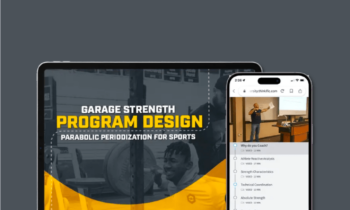 Garage Strength Program Design  -  Dan Miller