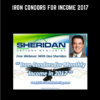 Iron Condors For Income 2017  -  Dan Sheridan