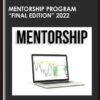 Mentorship program “Final edition” 2022  -  Illyrianfx