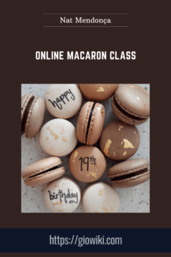 Online Macaron Class  -  Nat Mendonça