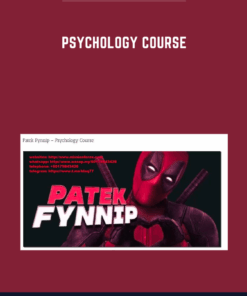 Psychology Course  -  Patek Fynnip