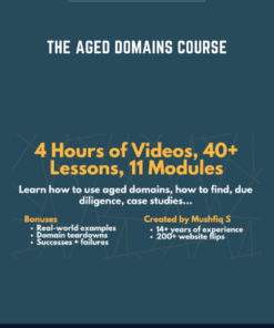 The Aged Domains Course  -  Mushfiq S