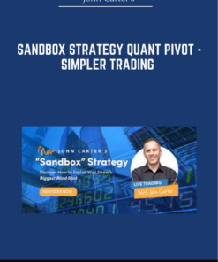 Sandbox Strategy Quant Pivot - Simpler Trading  John Carter's