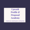 Upwork Profile & Proposal Academy - Freelance MVP