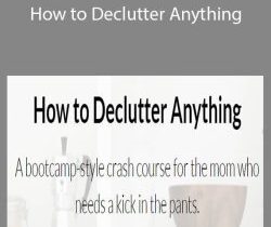 Allie Casazza – How to Declutter Anything