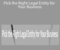 Andi Smiles – Pick the Right Legal Entity for Your Business