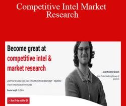 Andy McCotter – Competitive Intel Market Research
