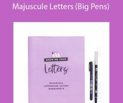 Becca Courtice – Majuscule Letters (Big Pens)
