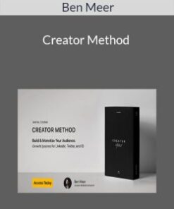 Ben Meer – Creator Method