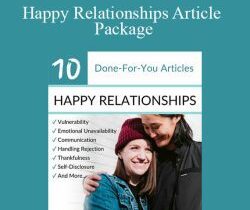 Berkeley Well-Being Institute – Happy Relationships Article Package