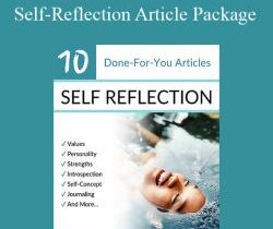 Berkeley Well-Being Institute – Self-Reflection Article Package