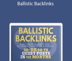 Chris Panteli – Ballistic Backlinks