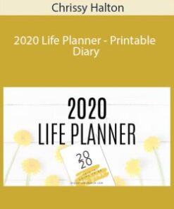 Chrissy Halton – 2020 Life Planner – Printable Diary