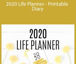 Chrissy Halton – 2020 Life Planner – Printable Diary