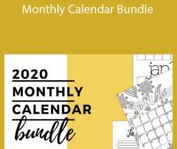 Chrissy Halton – Monthly Calendar Bundle