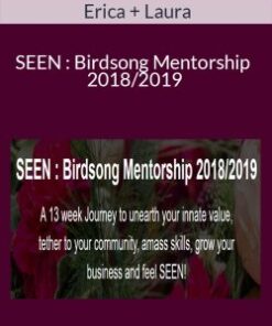 Erica + Laura – SEEN : Birdsong Mentorship 2018/2019