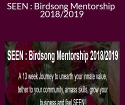 Erica + Laura – SEEN : Birdsong Mentorship 2018/2019