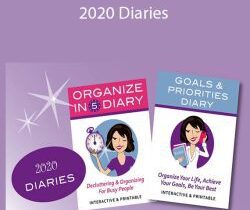 Get Organized Gal – 2020 Diaries