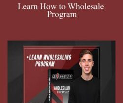 Jacob Blank – Learn How to Wholesale Program