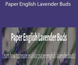 Janita Court – Paper English Lavender Buds