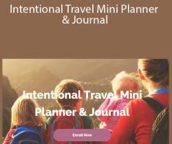 Jessica – Intentional Travel Mini Planner & Journal