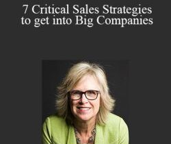 Jill Konrath – 7 Critical Sales Strategies to get into Big Companies