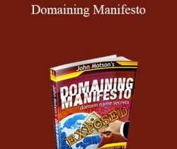 John Motson – Domaining Manifesto