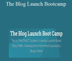 Jon Morrow – The Blog Launch Bootcamp
