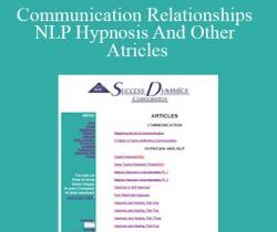 Kevin Hogan – Communication Relationships NLP Hypnosis And Other Atricles