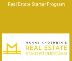 Manny Khoshbin – Real Estate Starter Program