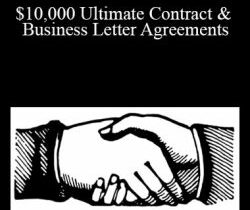 Michael Senoff – $10,000 Ultimate Contract & Business Letter Agreements