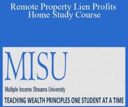 Mike Warren (MISU) – Remote Property Lien Profits Home Study Course
