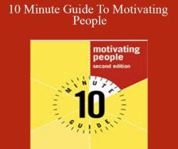 Nancy Stevenson – 10 Minute Guide To Motivating People