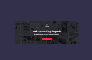 Original Copy Legend Ad 20 Collections