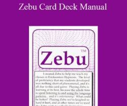 Robert Anue – Zebu Card Deck Manual