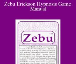 Robert Anue – Zebu Erickson Hypnosis Game Manual