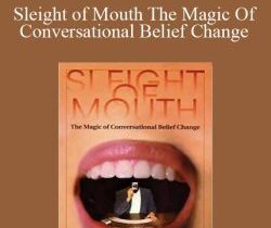 Robert Dilts – Sleight of Mouth The Magic Of Conversational Belief Change