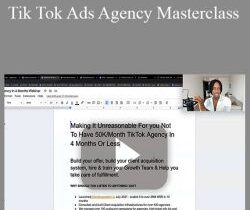Serge Gatari – Tik Tok Ads Agency Masterclass