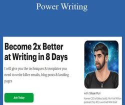 Shaan Puri – Power Writing